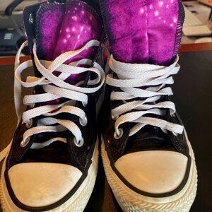 Converse All Star Chuck Taylor Satin Galaxy Unicorn Sneakers Women’s Size 7